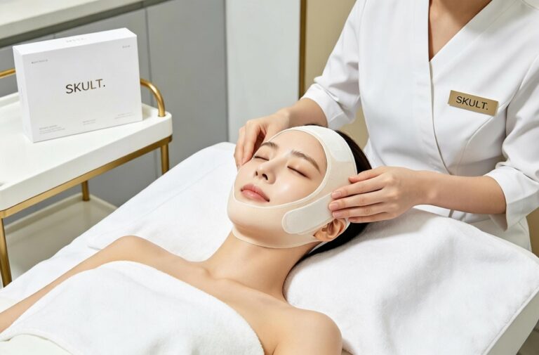Why Korean Beauty Clinics Recommend SKULT Collagen Face Wrap for Daily Aftercare